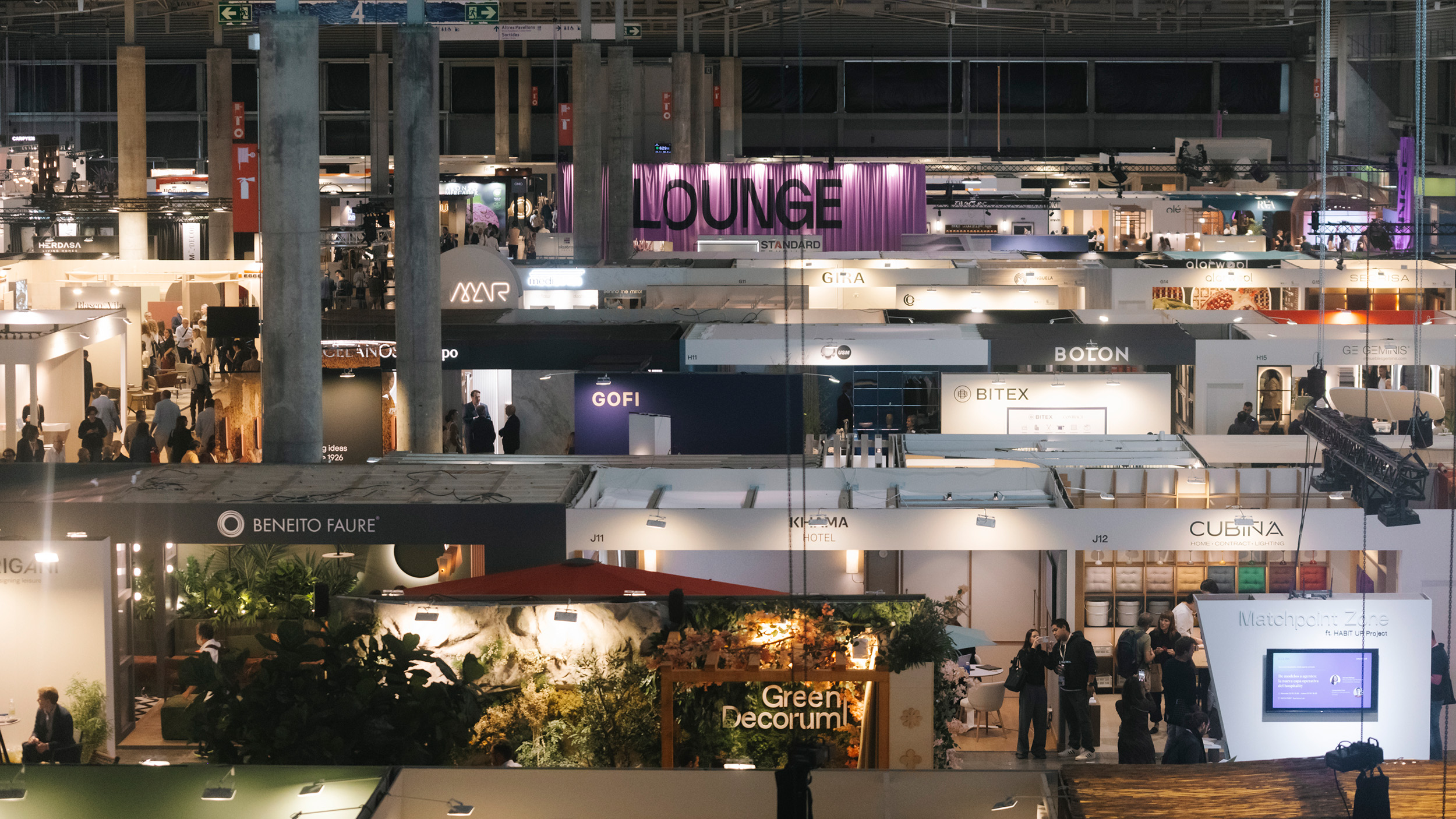 Los espacios comunes de interihotel se visten con product placement de las marcas expositoras